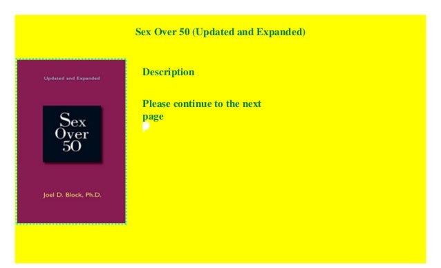 Sex Over 50 (Updated and Expanded)